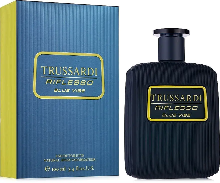 Туалетна вода Trussardi Riflesso Blue Vibe 100 мл - фото 2