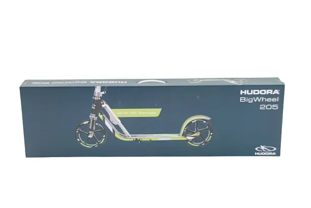 Самокат Hudora Big Wheel 205 червоний (14724) - фото 6