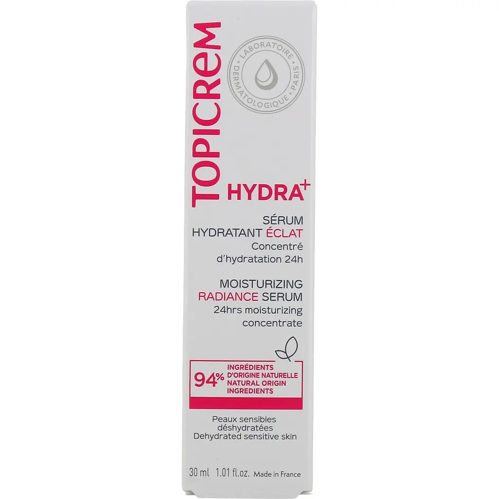 Сироватка для обличчя Topicrem Hydra+ Moisturizing Radiance Serum 30 мл - фото 4
