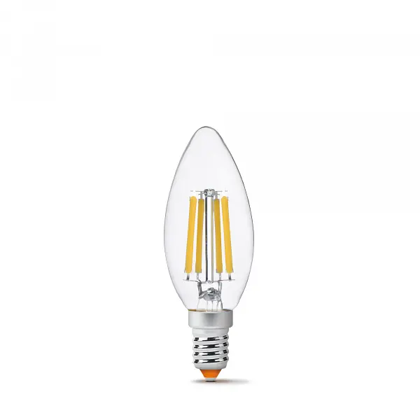 LED лампа VIDEX Filament C37F 6W E14 3000K - фото 2
