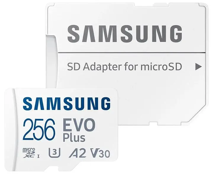 Карта пам'яті Samsung 256GB microSDXC EVO+ V30 W/A MB-MC256KA/EU (MB-MC256KA/EU) - фото 3