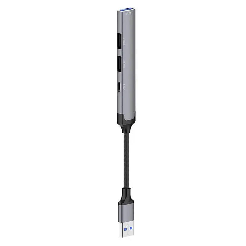USB-хаб СolorWay USB-A 4-в-1 USB2.0х3/USB3.0 (CW-HUB05) - фото 4