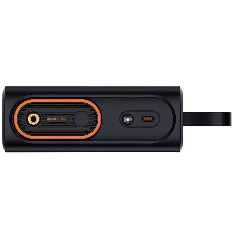Автомобільний насос Baseus Mega EnergyPump Series Dual Cylinder 6000 mAh (CRNL060001) Black - фото 5