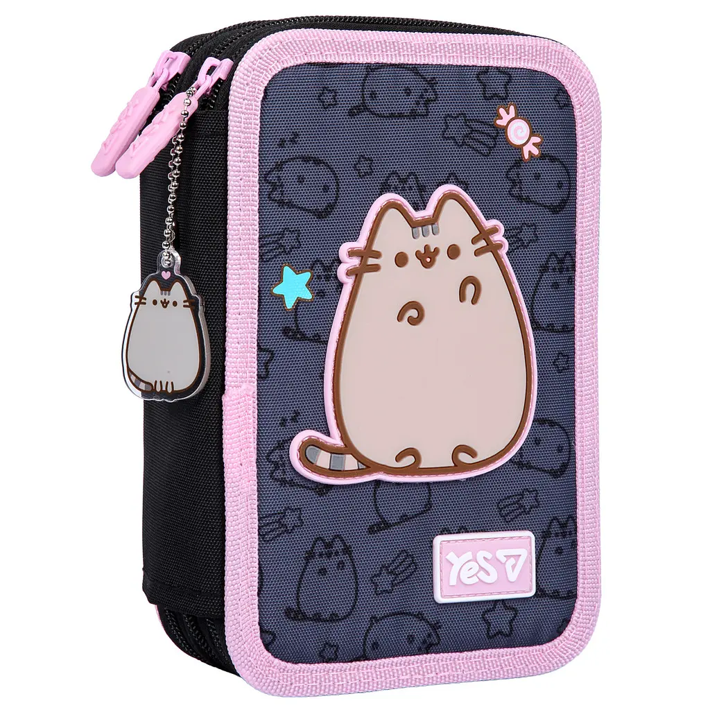 Пенал шкільний Yes потрійний My Pusheen HP-05 - фото 2