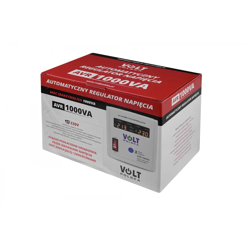 Стабилизатор напряжения AVR Volt Polska 1000VA 8-11% - фото 4