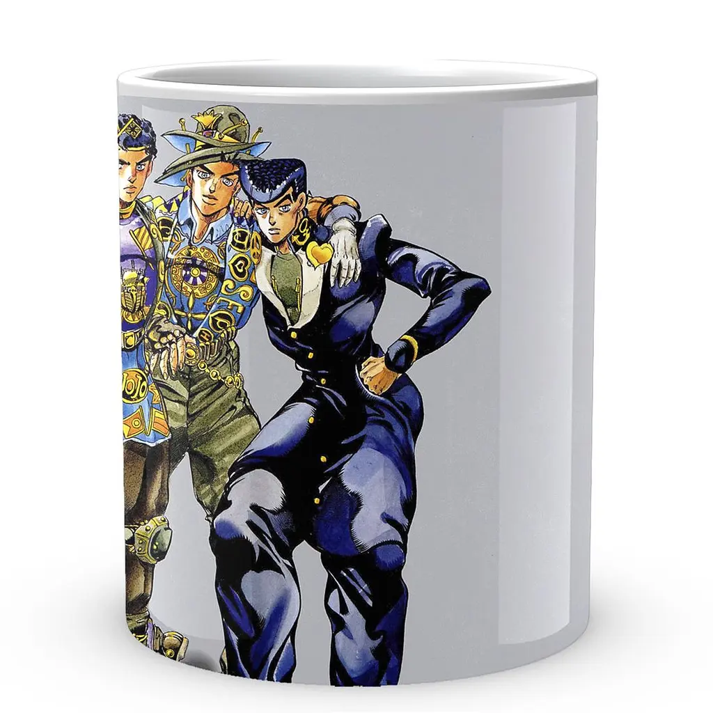 Кружка GeekLand JoJo's Bizarre Adventure Невероятные приключения ДжоДжо:Гонка стальной шар JJSBR 12 330 мл белая - фото 2