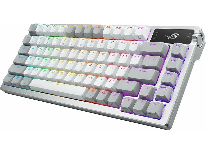 Клавіатура Asus ROG Azoth NX Red Moonlight White (90MP031A-BKUA11) - фото 3