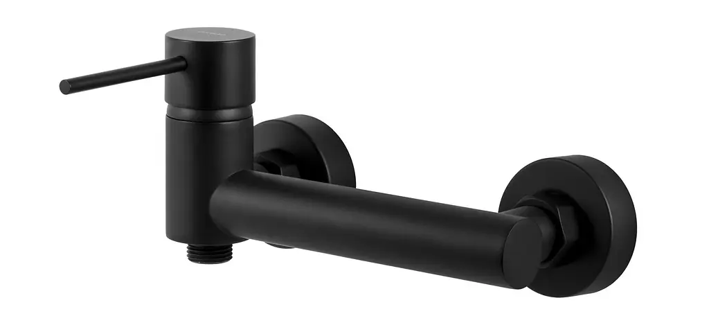 Змішувач для ванни Corsan Lugo black mat CMZ064BL Чорний матовий - фото 3