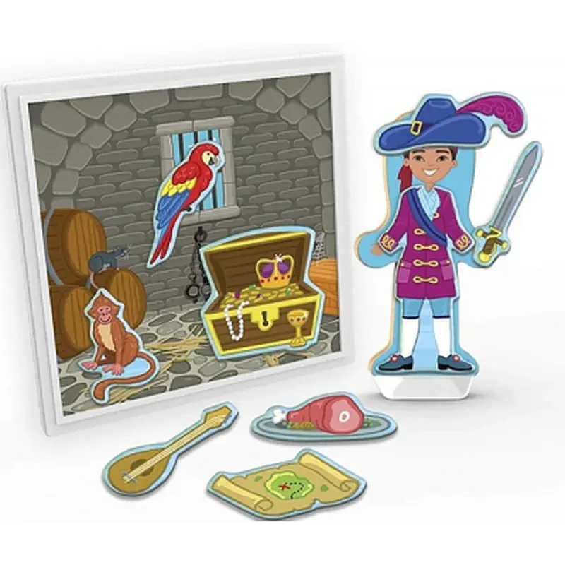 Ігровий набір Melissa&Doug магнітний Піратська бухта (MD30664) - фото 3