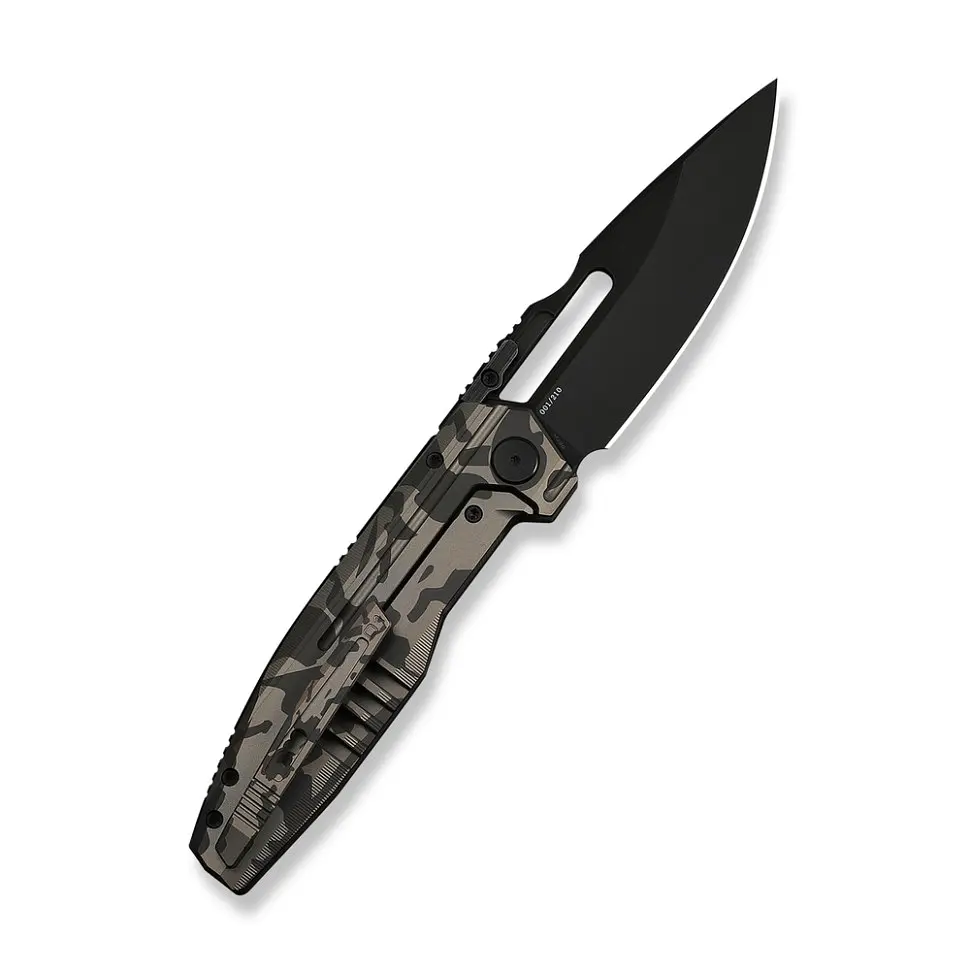 Ніж складаний туристичний Weknife Reveille (9.7 см) Bohler M390 / Titanium пісочно-бежевий - фото 2