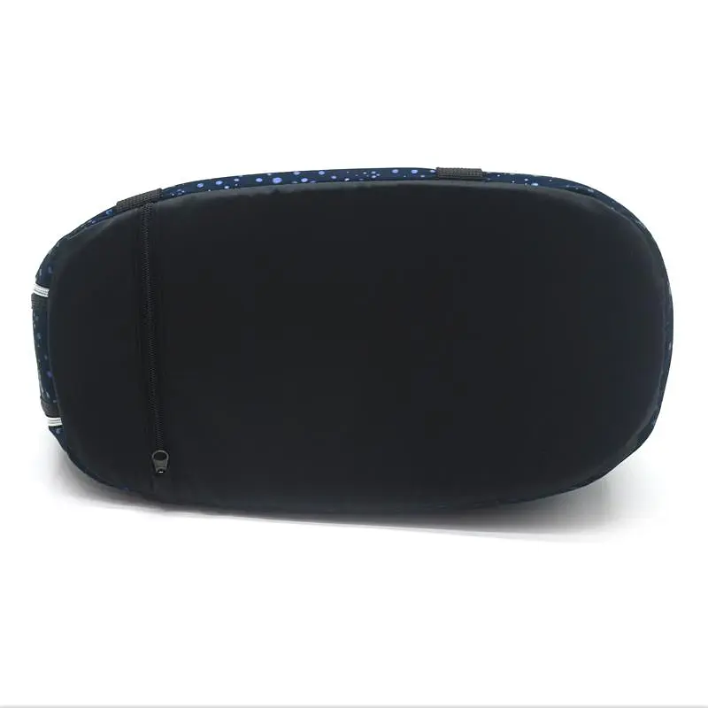 Сумка переноска для кошек и малых собак Zoo-hunt Марсель синяя №0 22х32х29 см - фото 4