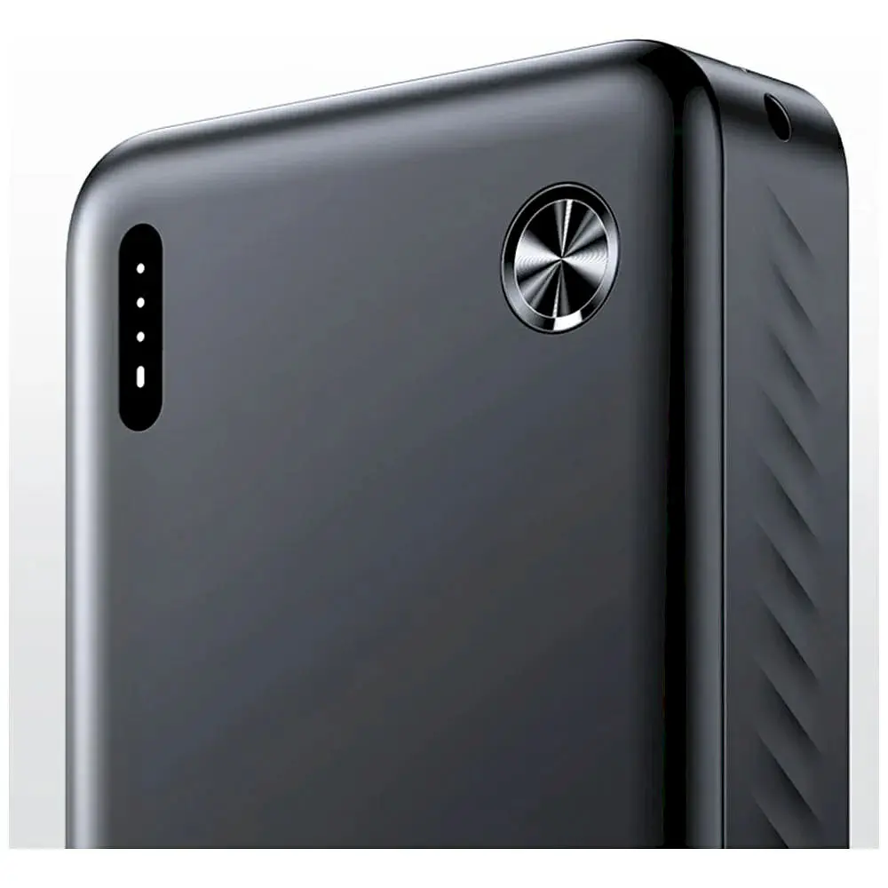 Powerbank USAMS PB83 2xUSB-A 1xUSB-C 20000mAh Чорний (6958444995205) - фото 3