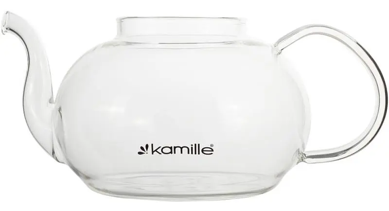 Чайник стеклянный заварочный со съемным ситечком (0783m) Kamille 800 мл kuh0006770 - фото 4