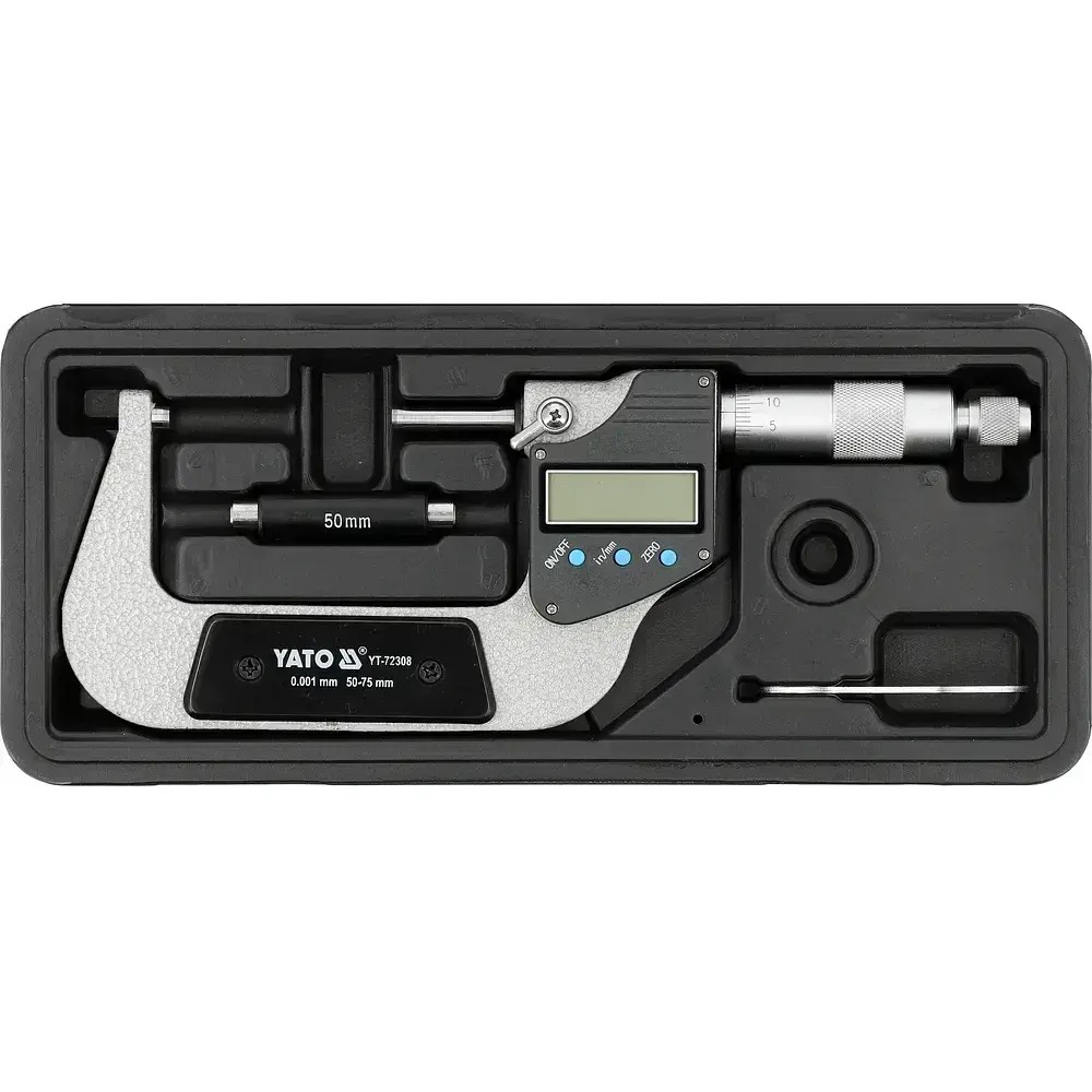 Микрометр Yato с LCD (YT-72308) - фото 4