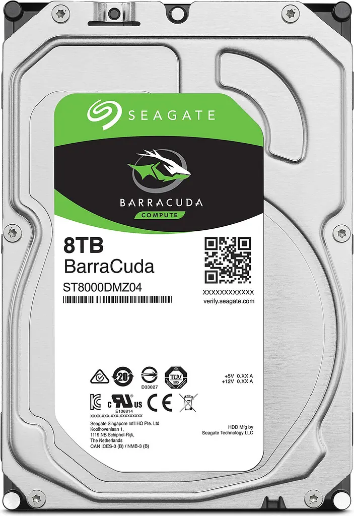 Жорсткий диск Seagate BarraCuda 3.5" 8TB 5400rpm 256MB SATAIII (ST8000DM004) - фото 5