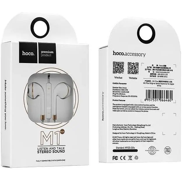 Наушники Hoco for apple M1 - фото 2