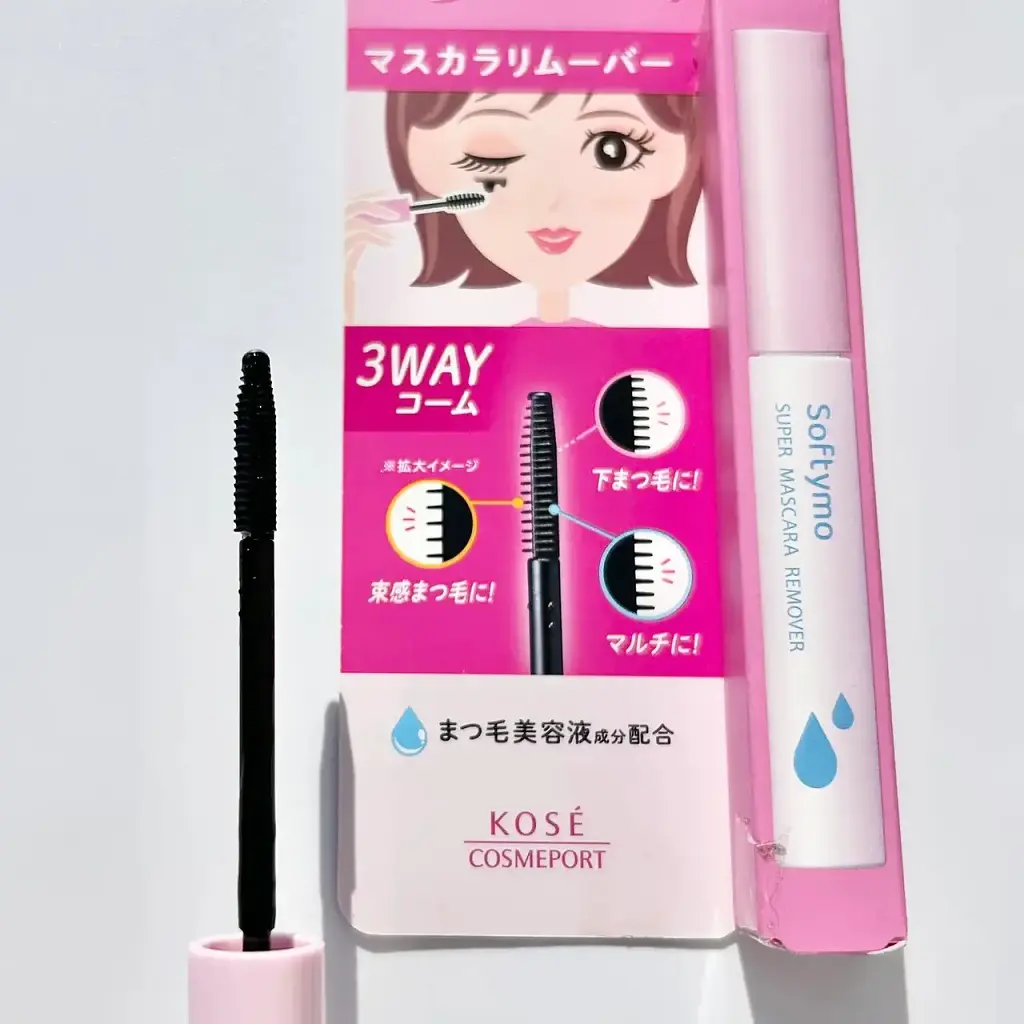Японський засіб для зняття туші Softymo Super Mascara Remover, 6,5 мл - фото 4