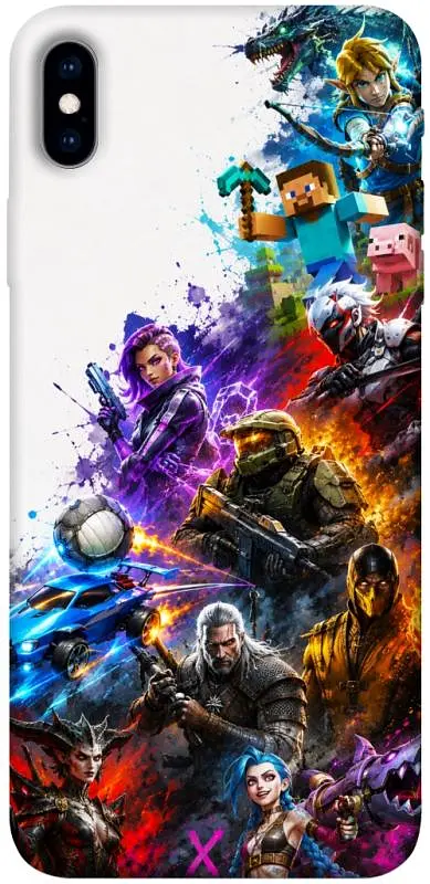 TPU чохол Demsky Gameverse для Apple iPhone XS Max (6.5")