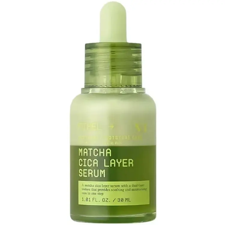 Успокаивающая сыворотка VT Cosmetics Matcha Cica Layer Serum с зеленым чаем и центелой 30 мл