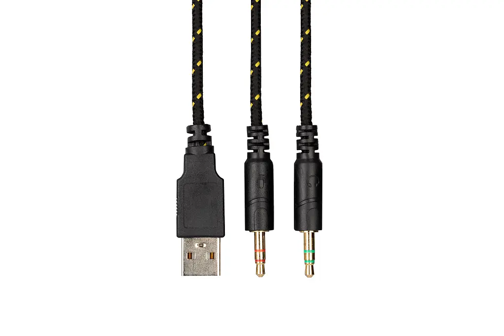 Гарнітура ігрова 2E Gaming HG340 RGB 3.5 мм Yellow (2E-HG340YW) - фото 8