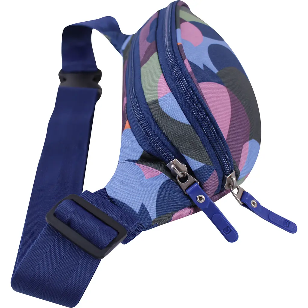 Сумка-бананка Bagland Bella 2 л сублімація 852 різнобарвна(00202664) - фото 2