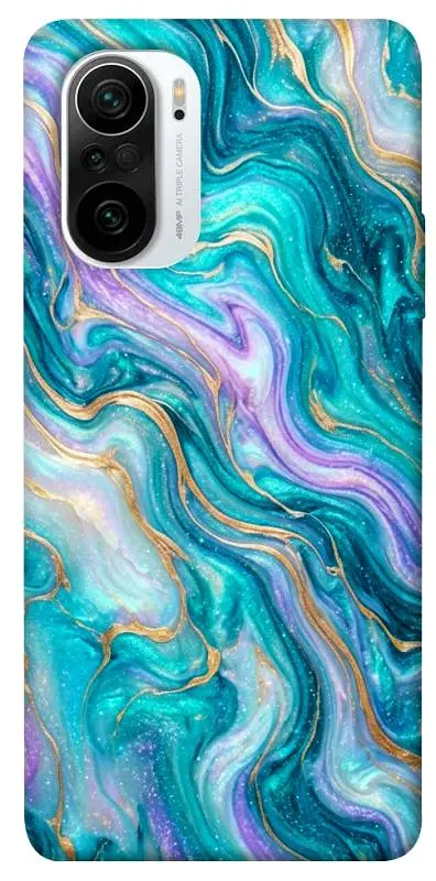 TPU чохол Demsky Mermaid marble для Xiaomi Redmi K40 / K40 Pro / K40 Pro+ / Poco F3