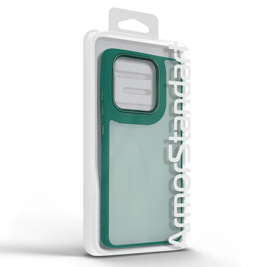 Чохол ArmorStandart Frame для Motorola G86 5G Dark Green - фото 3