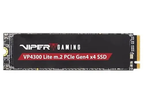 Твердотільний накопичувач SSD 1Tb, Viper VP4300 Lite, PCI-E 4.0 x4, M.2 2280, 3D TLC, 7400/6400 МБ/с Patriot teh0019725 - фото 2