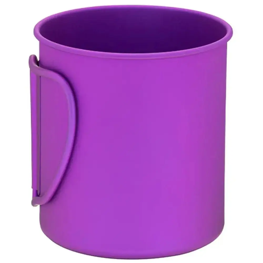 Кружка Snow Peak MG-143-PR Ti-Single 450 Anodized Cup 450 мл purple - фото 3