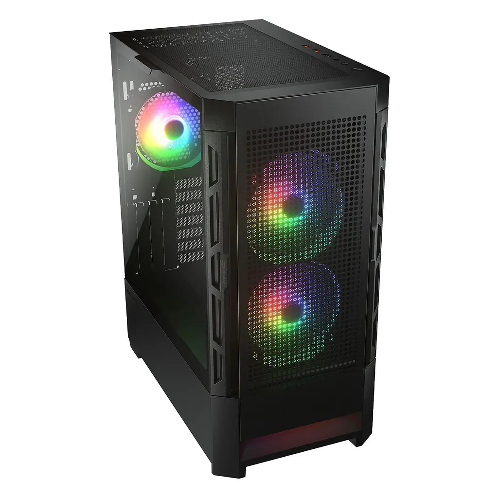Корпус Cougar Duoface RGB (Black) (CGR-5ZD1B-RGB) - фото 3