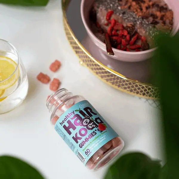 Вітаміни та мінерали OstroVit Healthy Hair Koala Gummies, 60 желейок - фото 3