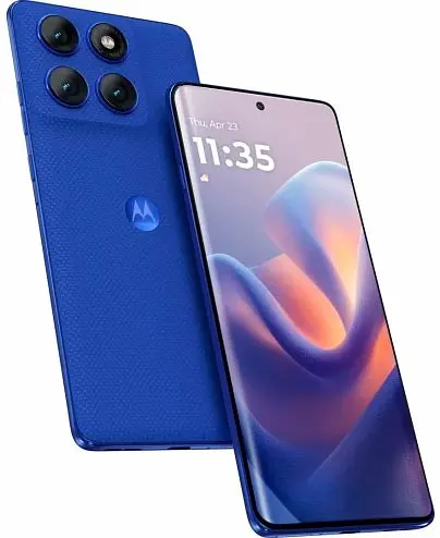 Смартфон Motorola Moto Edge 60 Pro 12/512GB Dazzling Blue (PB7X0069) (Global) - фото 2
