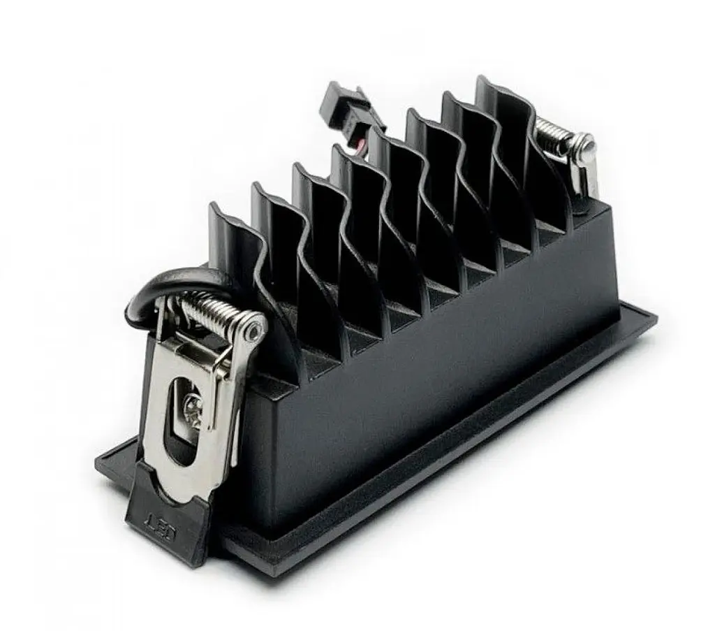 Світильник точковий врізний KLOODI KD-POINT 3X2 6W 3K BK - фото 2