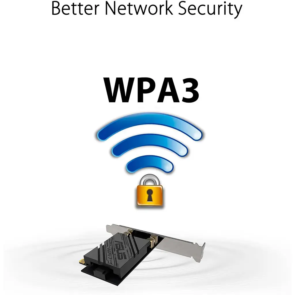 WiFi-адаптер ASUS WiFi PCE-BE92BT BE9400, PCI-Express x1, BT5.4 (90IG08U0-MO0B00) - фото 8