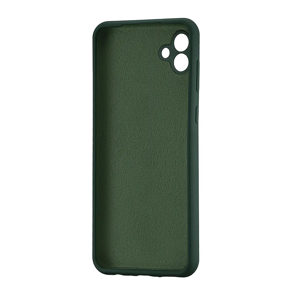 Чохол Silicone Case Samsung A04 (A045) Dark Green - фото 2