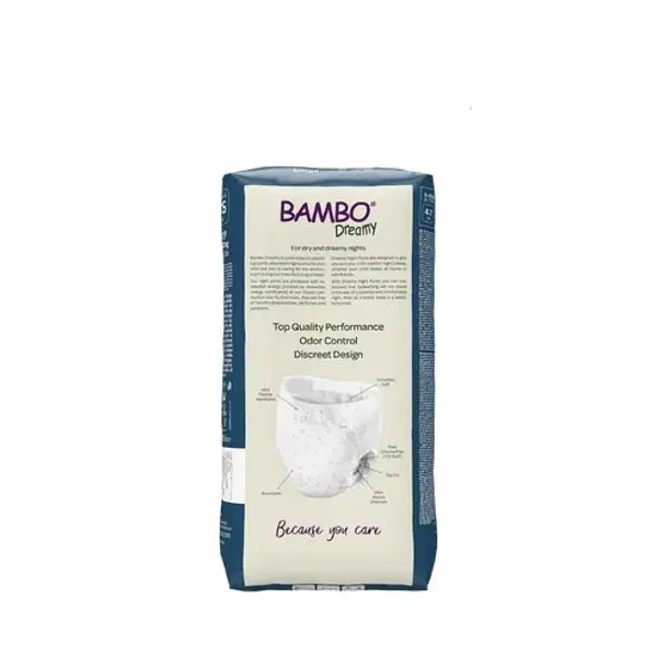 Підгузки-трусики для дітей Bambo Dreamy Night Pants 8–15 років | 10 шт., 35–50 кг ABENA (4825) - фото 3