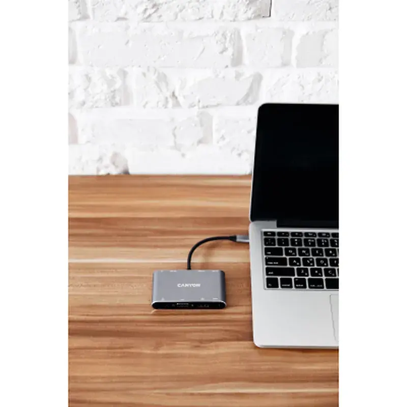Порт-реплікатор Canyon 8-in-1 USB-C (CNS-TDS14) - фото 3