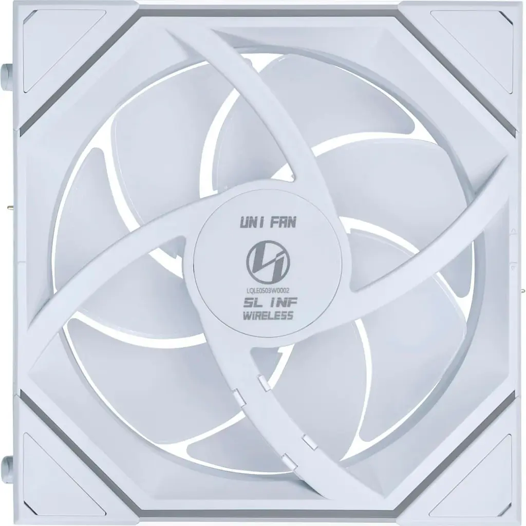 Комплект вентиляторів LIAN LI Uni Fan SL-INF WIRELESS 120-3, White - фото 6