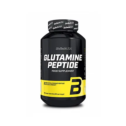 Амінокислота BiotechUSA Glutamine Peptide 180 таблеток - фото 2