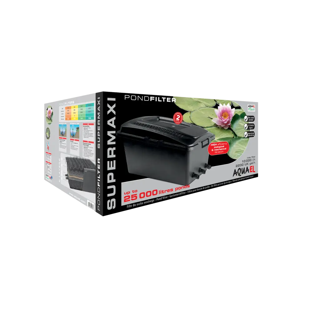Фільтр для ставка Aquael Super-Maxi, до 25000 л