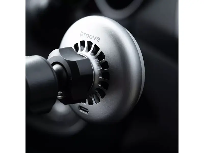 Автомобільний тримач для смартфона Proove IceCore QI2 15W Black (WHIC15002003) - фото 4
