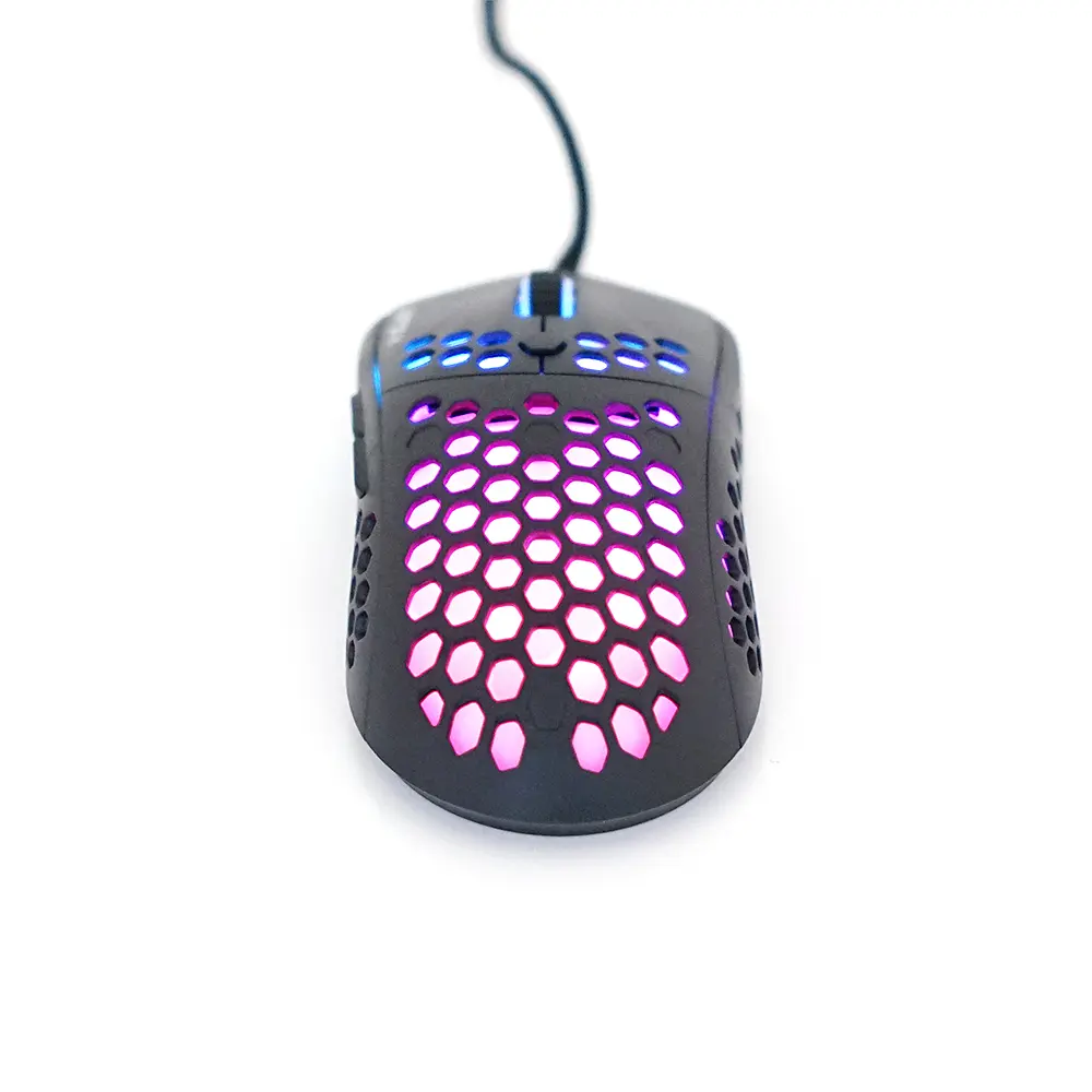 Ігрова миша провідна RAPTOR UX2 X, 6 кнопок, 200-4800 DPI, Led Lighting RGB, 1,8 м, Win7/8/10 Mac OS, Black, COLOR BOX - фото 3