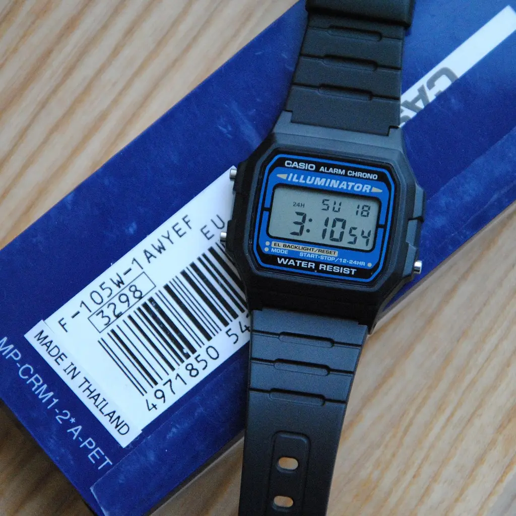 Годинник Casio F-105W-1AWYEF - фото 7