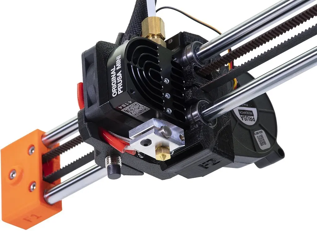Принтер 3D Prusa MINI+ (FDM 1.75mm 180x180x180mm USB RJ-45 чорний) semi assembled - фото 6
