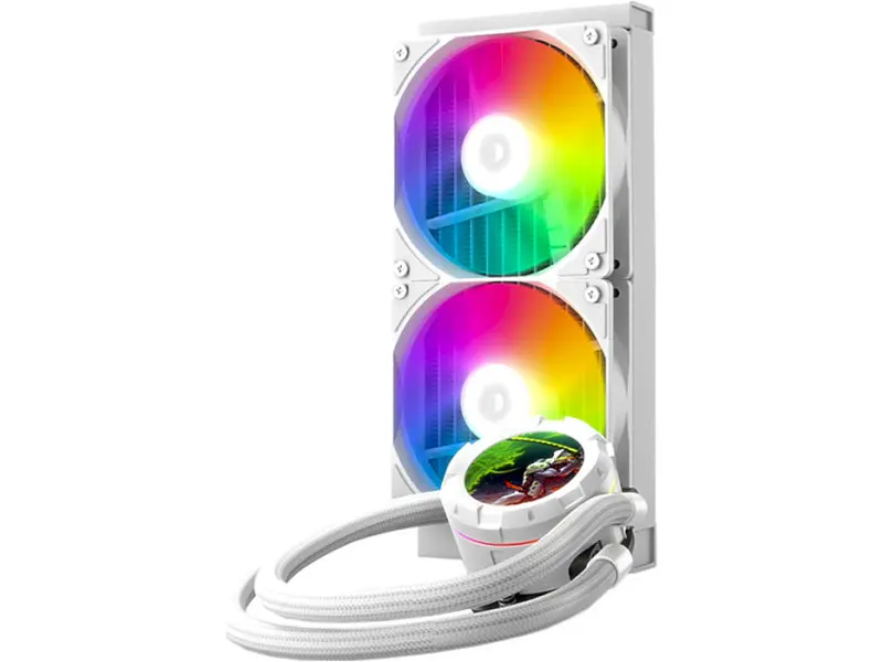 Водяне охолодження ID-COOLING Space LCD SL240 XE White - фото 3