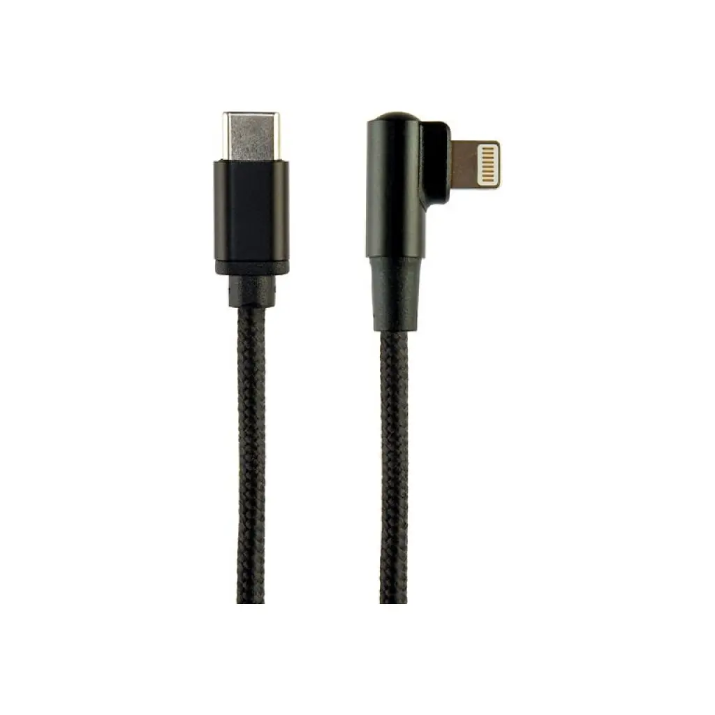 Дата кабель USB-C to Lightning 0,2m angle Cablexpert (CC-USB2-CMLML-0.2M) - фото 2