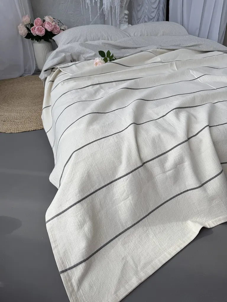 Покривало Zeintex Eco Linen 200х230 см - фото 5