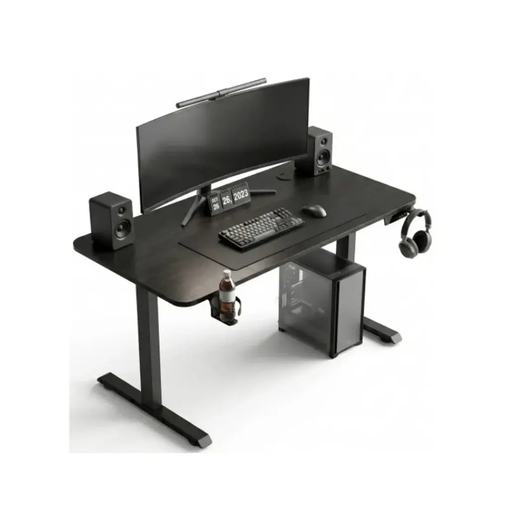 Комп'ютерний стіл GT Racer TY-1451 Black (TY-1451 (140x60x71-116) Black) - фото 7