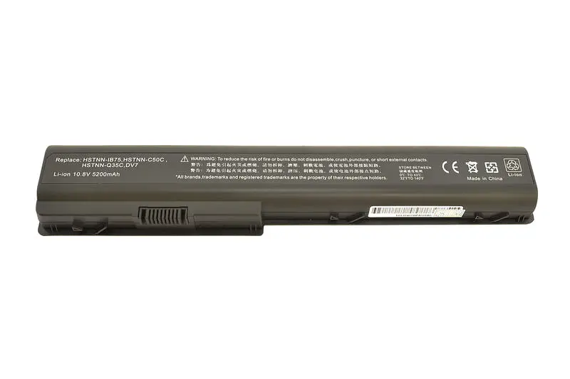 Акумулятор для ноутбука HP Compaq HSTNN-C50C DV7 10.8V Black 5200 mAh - фото 3