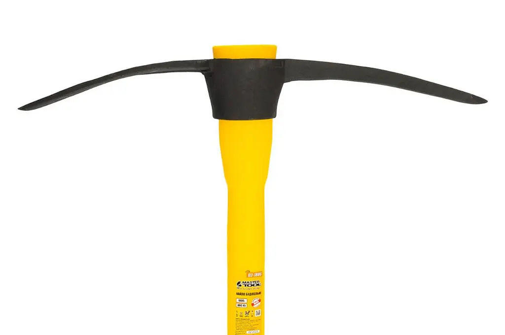 Кірка кайло Mastertool 1800г х 800 мм рукоятка фібергласс 02-1806 - фото 5